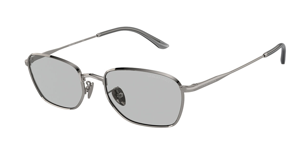 Giorgio Armani AR6151 301087, Gunmetal frame, Light Grey lenses