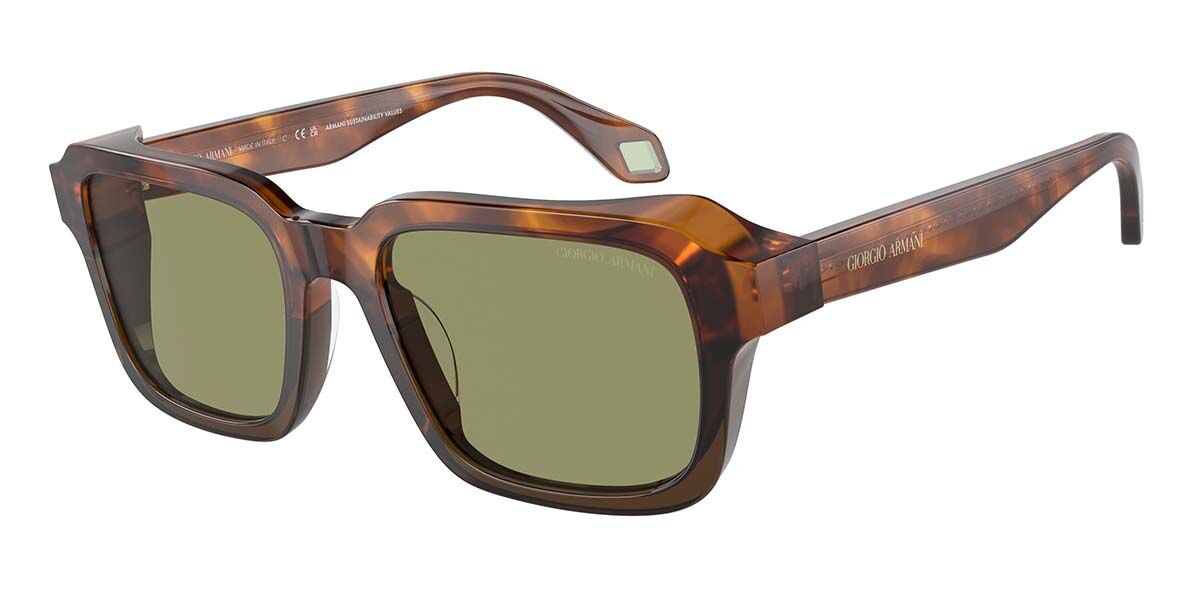 Giorgio Armani AR8194U 598814, Tortoiseshell frame, Green lenses