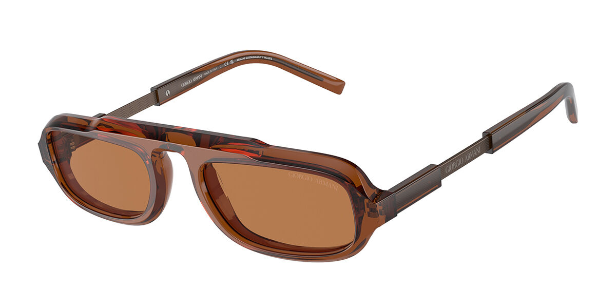 Giorgio Armani AR8203 604973, Brown frame, Brown lenses