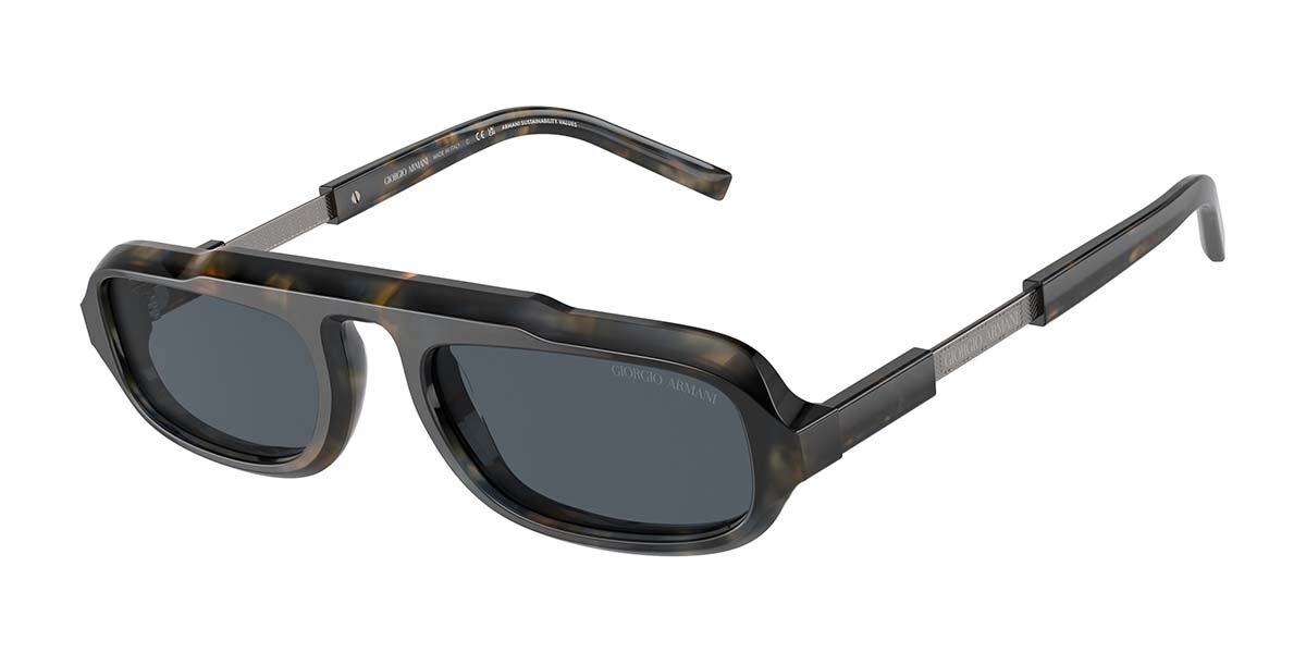 Giorgio Armani AR8203 604887, Tortoiseshell frame, Dark Grey lenses