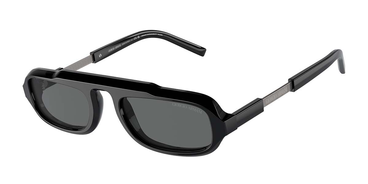 Giorgio Armani AR8203 587587, Black frame, Dark Grey lenses