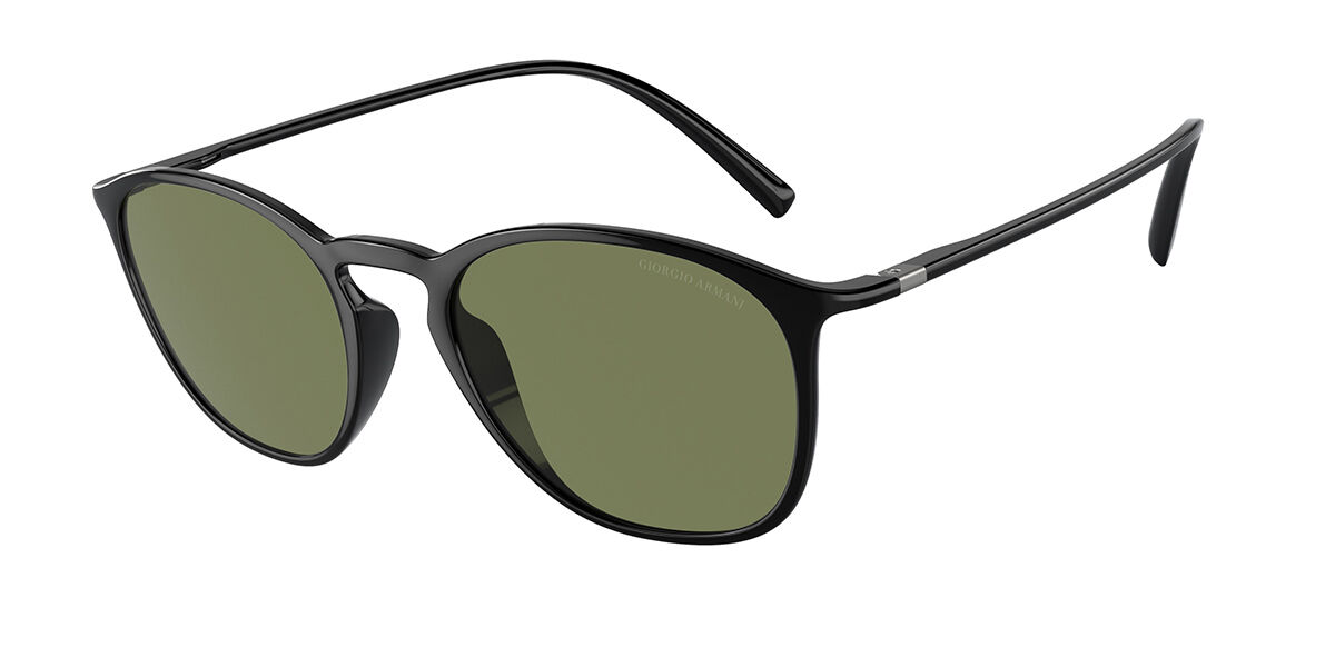 Giorgio Armani AR8186U 50012A, Black frame, Green lenses