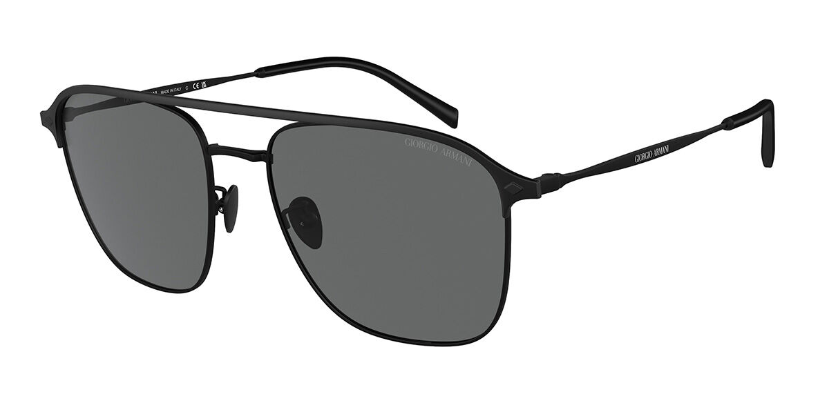 Giorgio Armani AR6154 300187, Black frame, Dark Grey lenses