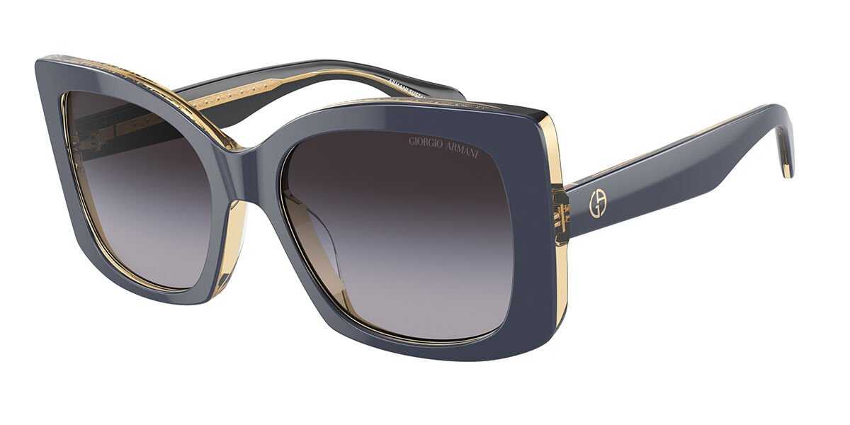 Giorgio Armani AR8208U 60788G, Blue frame, Gradient Grey lenses