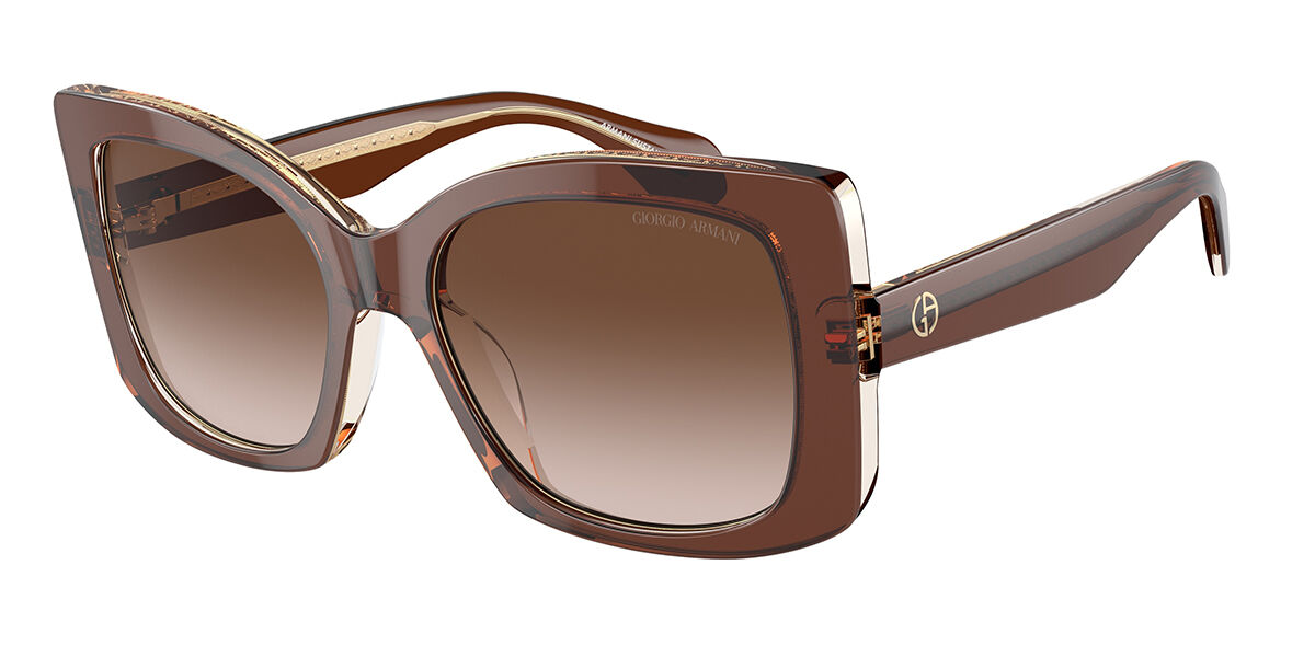 Giorgio Armani AR8208U 609013, Brown frame, Gradient Brown lenses
