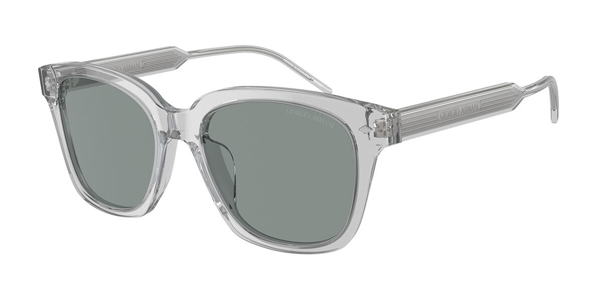 Giorgio Armani AR8210U 608056, Grey frame, Blue lenses