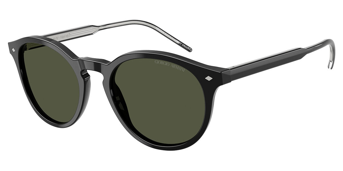 Giorgio Armani AR8211 587531, Black frame, Green lenses