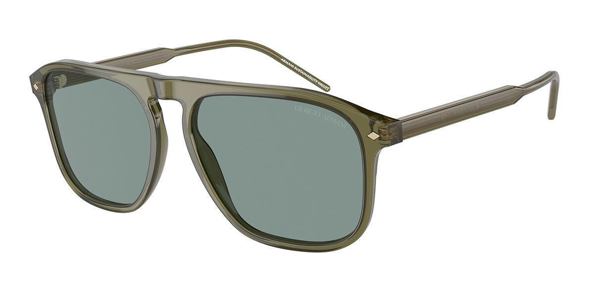 Giorgio Armani AR8212 607456, Green frame, Grey lenses