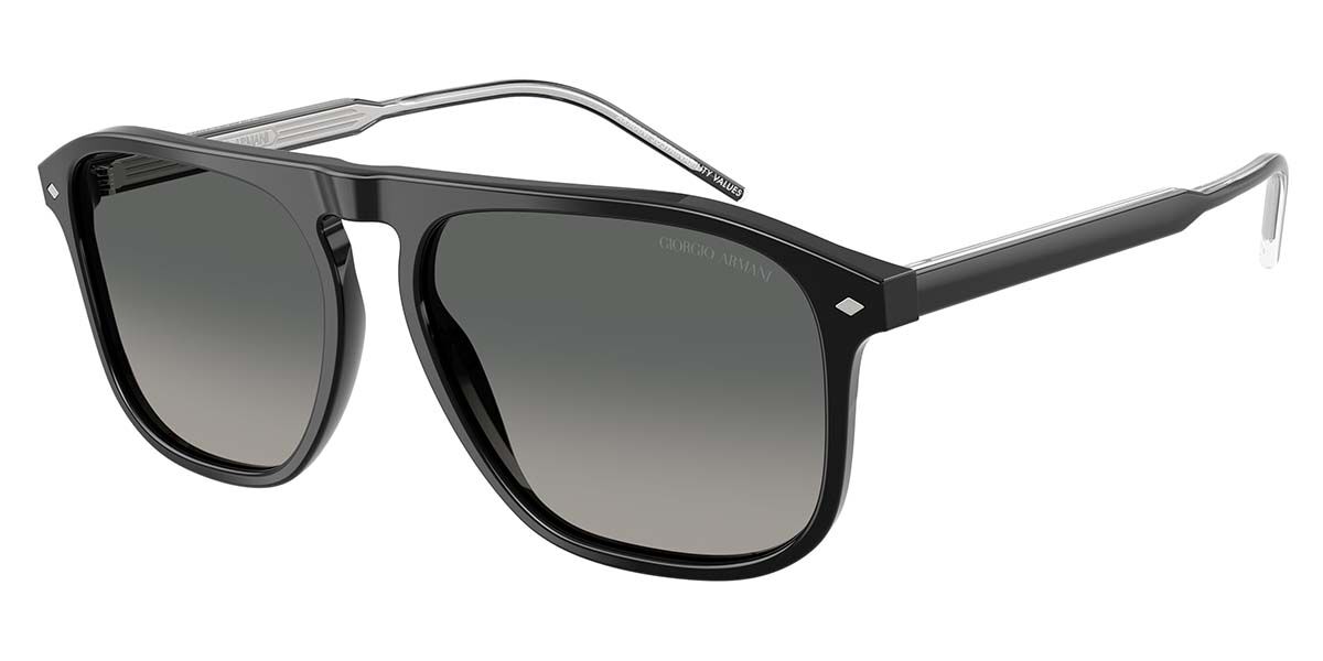 Giorgio Armani AR8212 587571, Black frame, Gradient Grey lenses