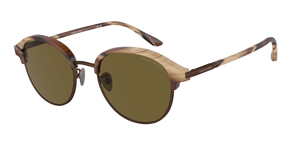 Giorgio Armani AR8215 606573, Brown frame, Dark Brown lenses