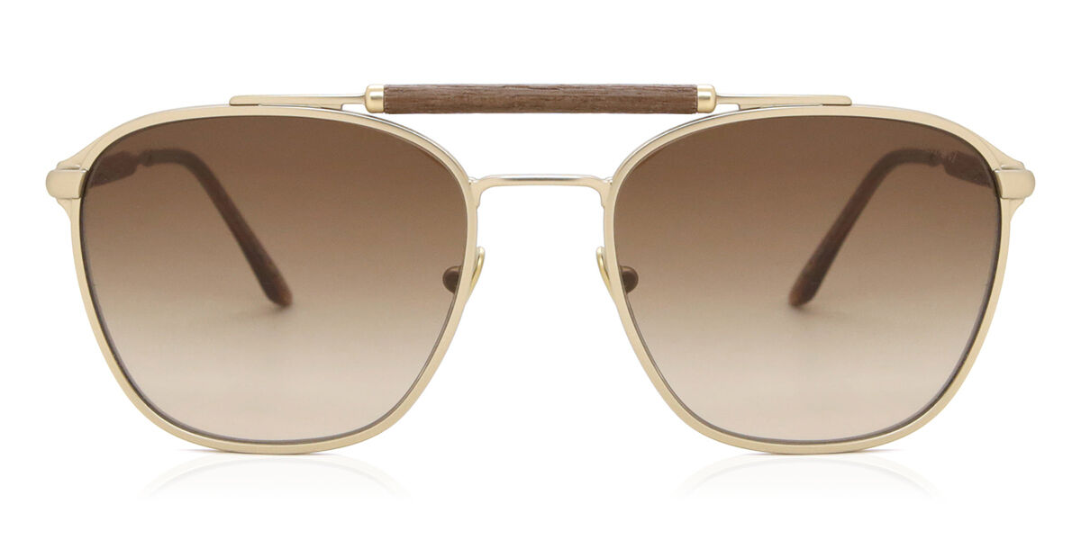 Giorgio Armani AR6149 300213, Gold frame, Gradient Brown lenses