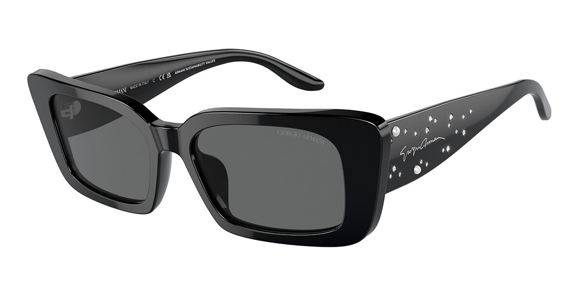 Giorgio Armani AR8214BU 500187, Black frame, Dark Grey lenses