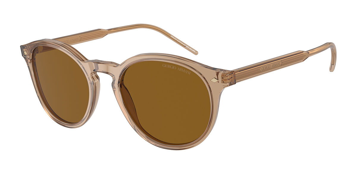 Giorgio Armani AR8211F Asian Fit 607233, Brown frame, Brown lenses