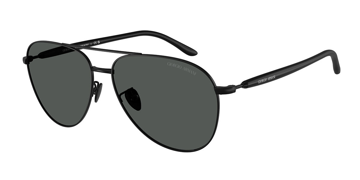 Giorgio Armani AR6162 300187, Black frame, Dark Grey lenses