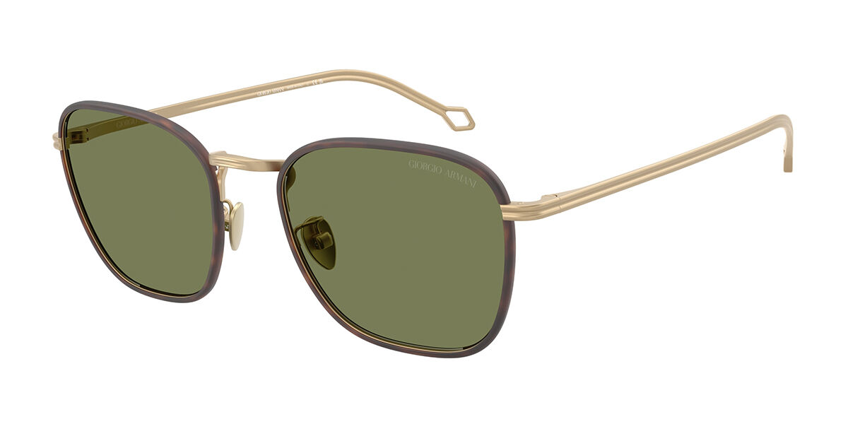 Giorgio Armani AR6164J 30022A, Tortoiseshell frame, Green lenses
