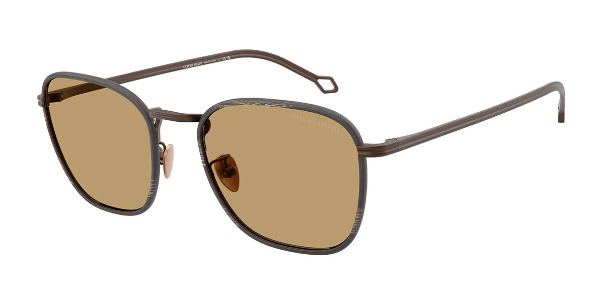 Giorgio Armani AR6164J 300673, Tortoiseshell frame, Brown lenses