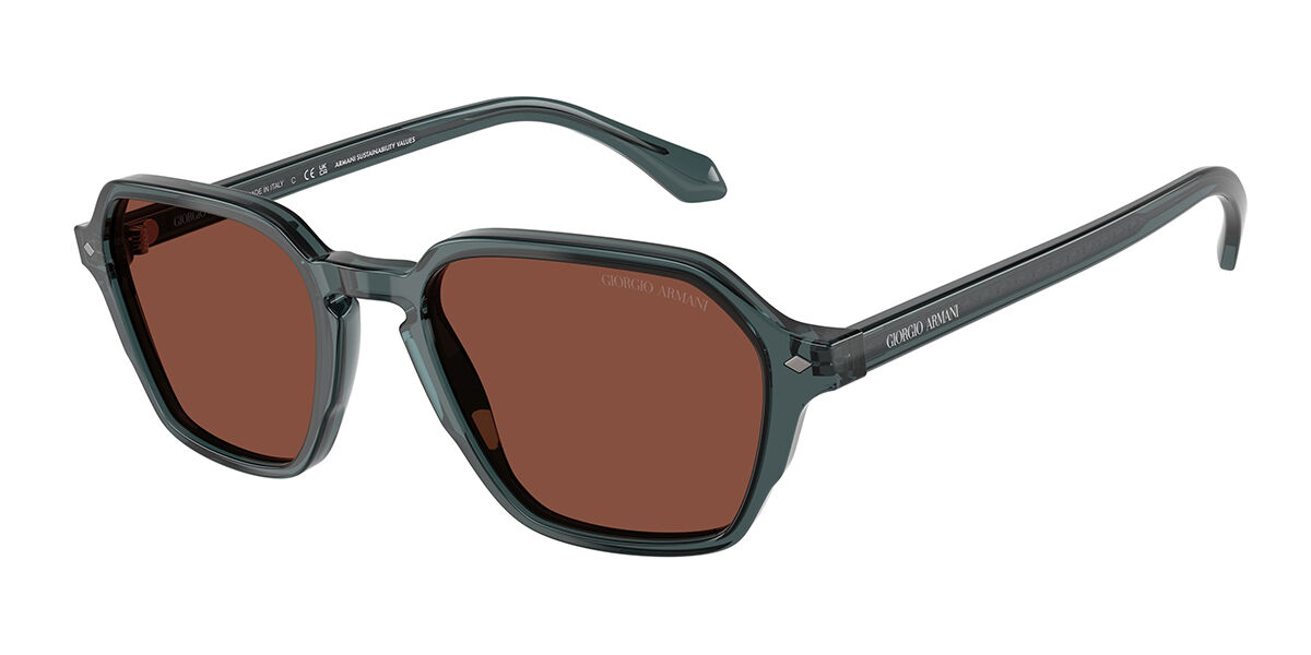 Giorgio Armani AR8220F Asian Fit 6171C5, Blue frame, Red lenses