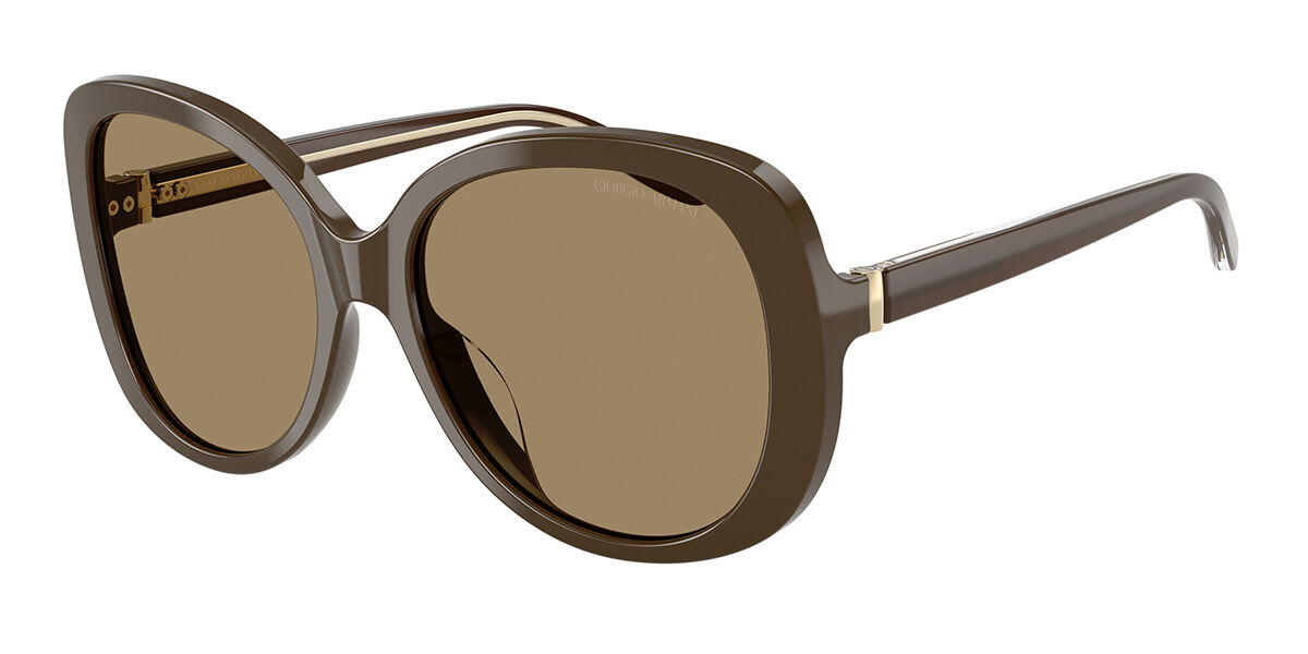Giorgio Armani AR8229U 595753, Brown frame, Brown lenses