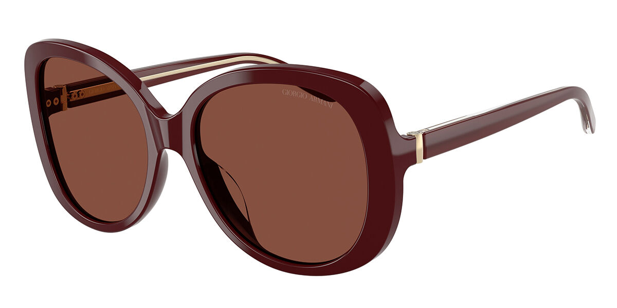 Giorgio Armani AR8229U 5955C5, Burgundy frame, Pink lenses