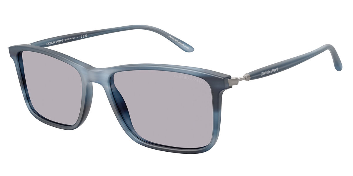 Giorgio Armani AR8218 6165M3, Blue frame, Grey Photochromic lenses