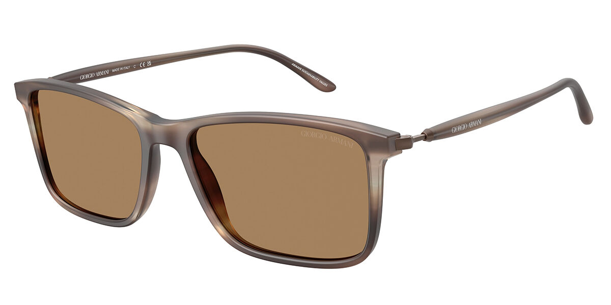 Giorgio Armani AR8218 6167M4, Brown frame, Brown Photochromic lenses