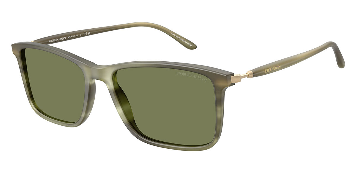 Giorgio Armani AR8218 61682A, Green frame, Green lenses