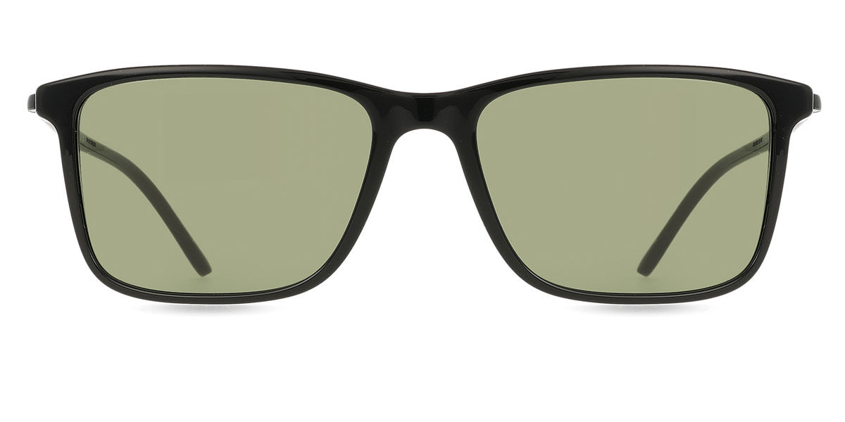 Giorgio Armani AR8218 50012A, Black frame, Green lenses