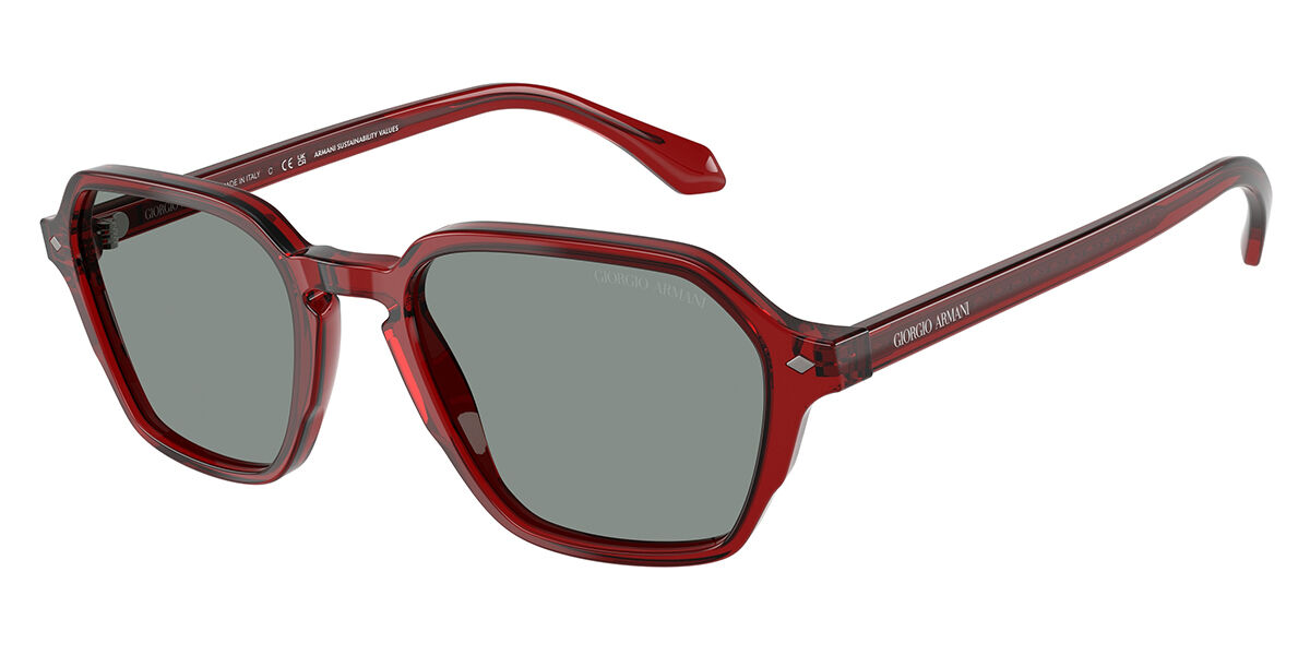 Giorgio Armani AR8220 617056, Red frame, Blue lenses