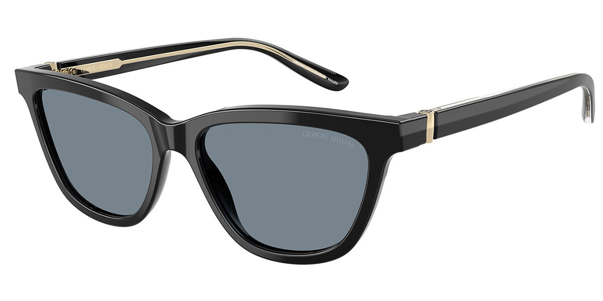 Giorgio Armani AR8221 587556, Black frame, Sky Blue lenses