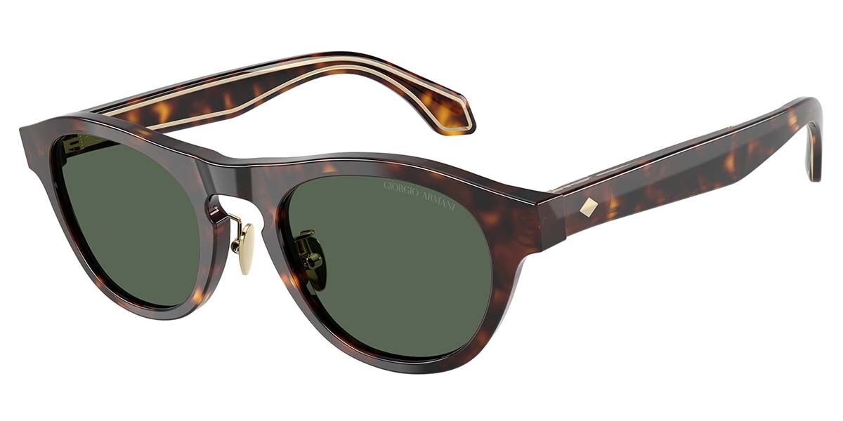 Giorgio Armani AR8225 502671, Tortoiseshell frame, Dark Green lenses