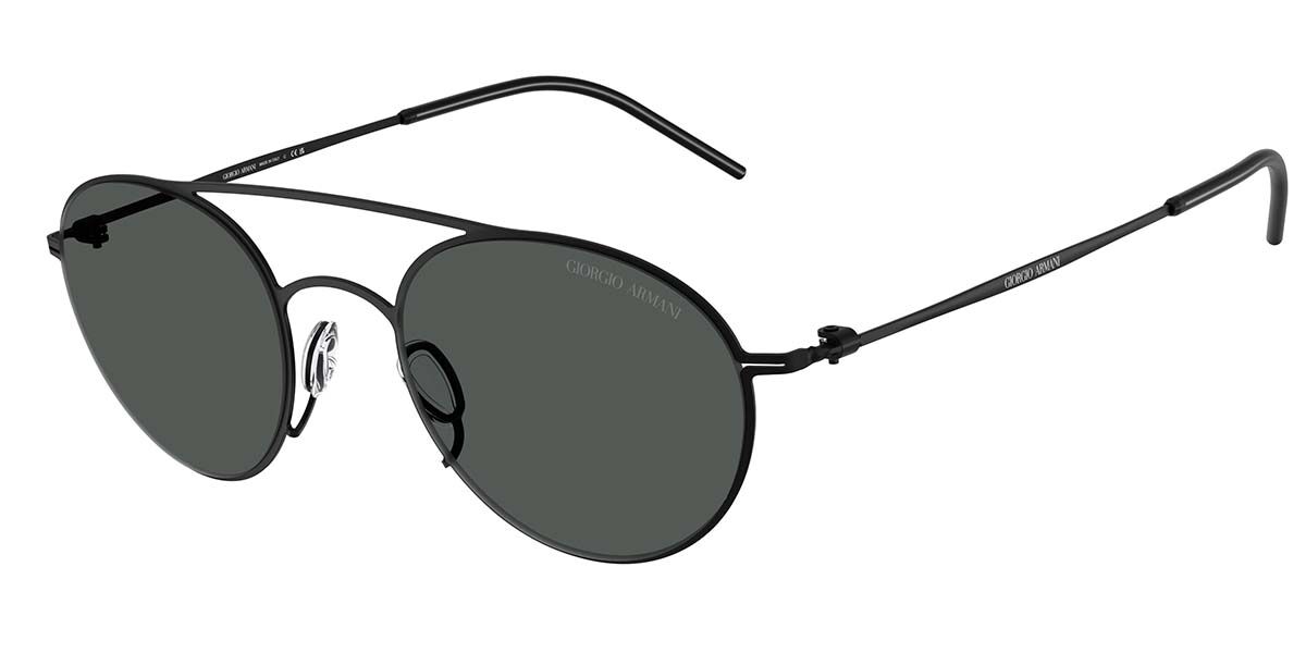 Giorgio Armani AR6169 300187, Black frame, Dark Grey lenses