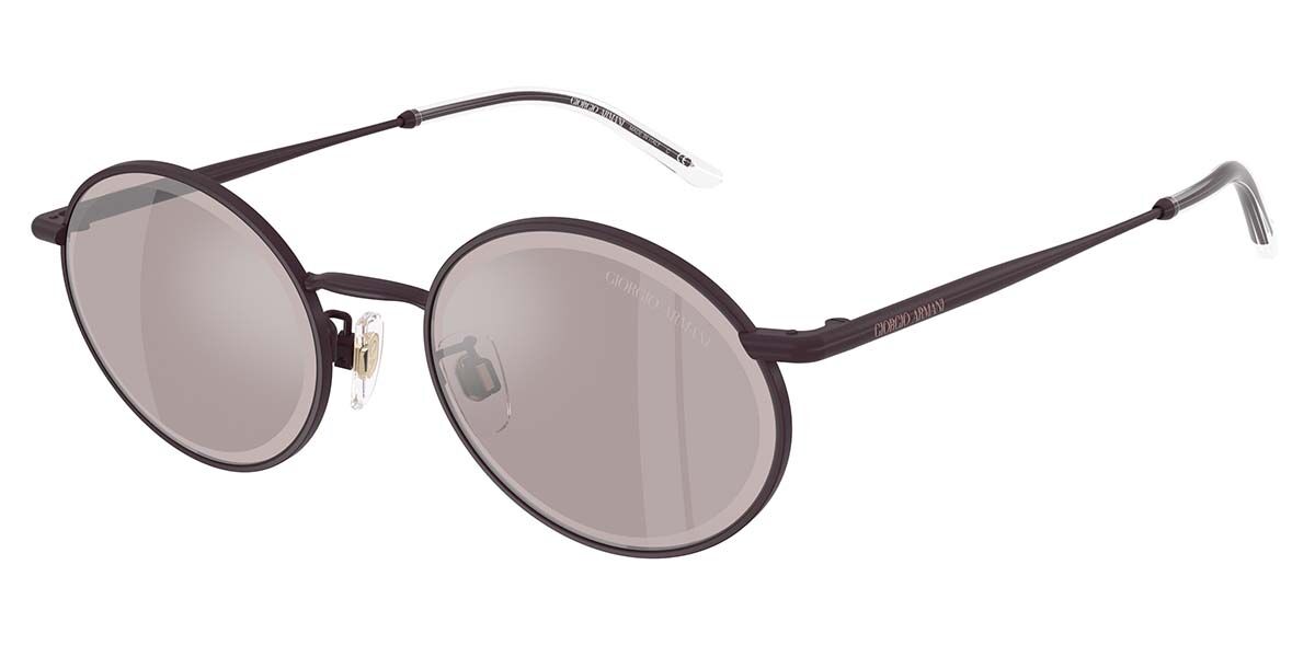 Giorgio Armani AR6170 3393AK, Purple frame, Violet/Silver Mirror lenses