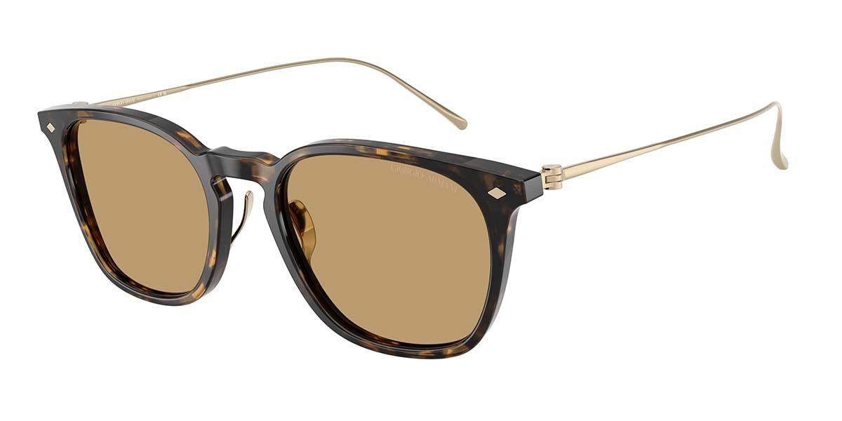 Giorgio Armani AR8226T 620773, Tortoiseshell frame, Brown lenses