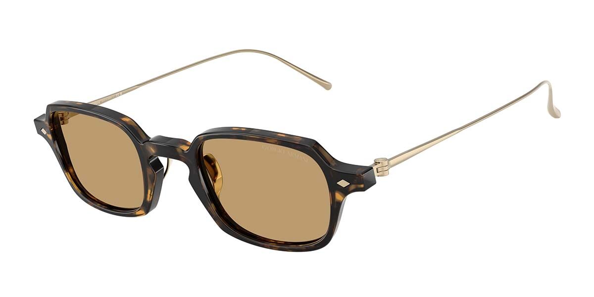 Giorgio Armani AR8227T 620773, Tortoiseshell frame, Brown lenses