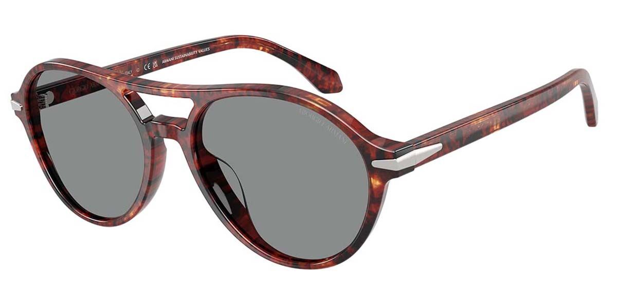 Giorgio Armani AR8236U 623402, Tortoiseshell frame, Blue lenses