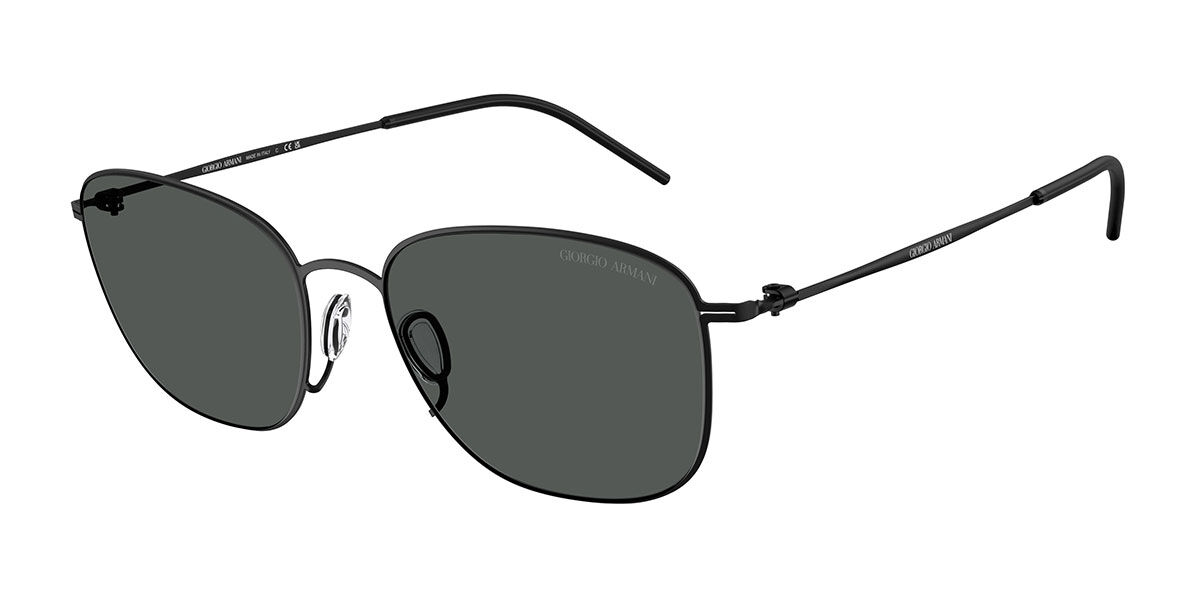 Giorgio Armani AR6168 300187, Black frame, Dark Grey lenses