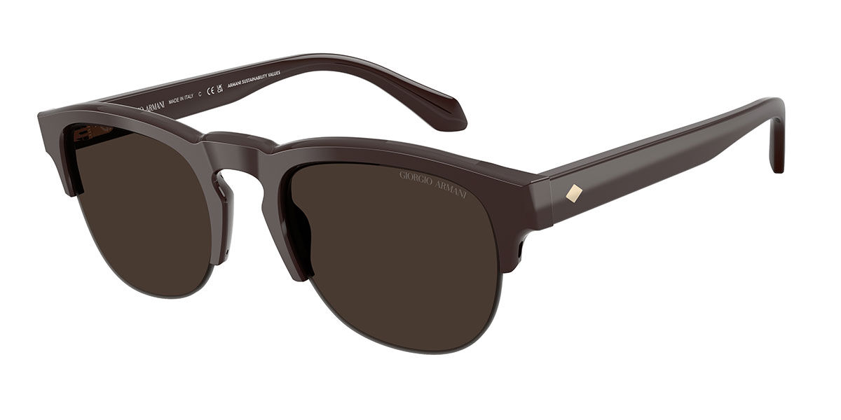 Giorgio Armani AR8238F Asian Fit 622073, Brown frame, Brown lenses