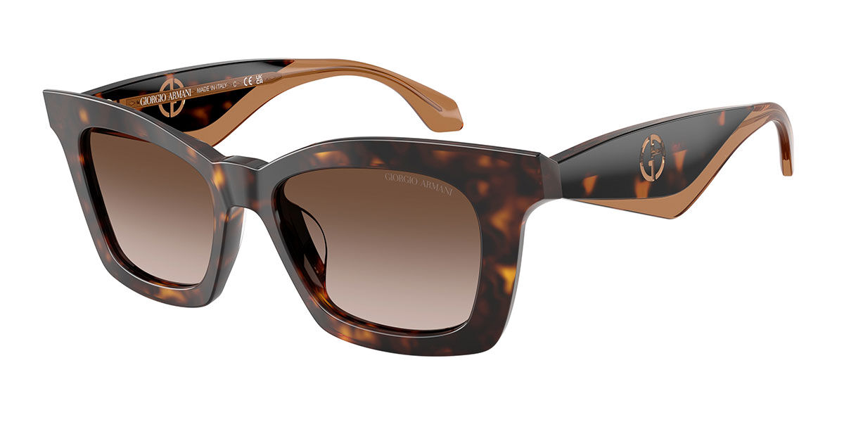 Giorgio Armani AR8235U 502613, Tortoiseshell frame, Gradient Brown lenses