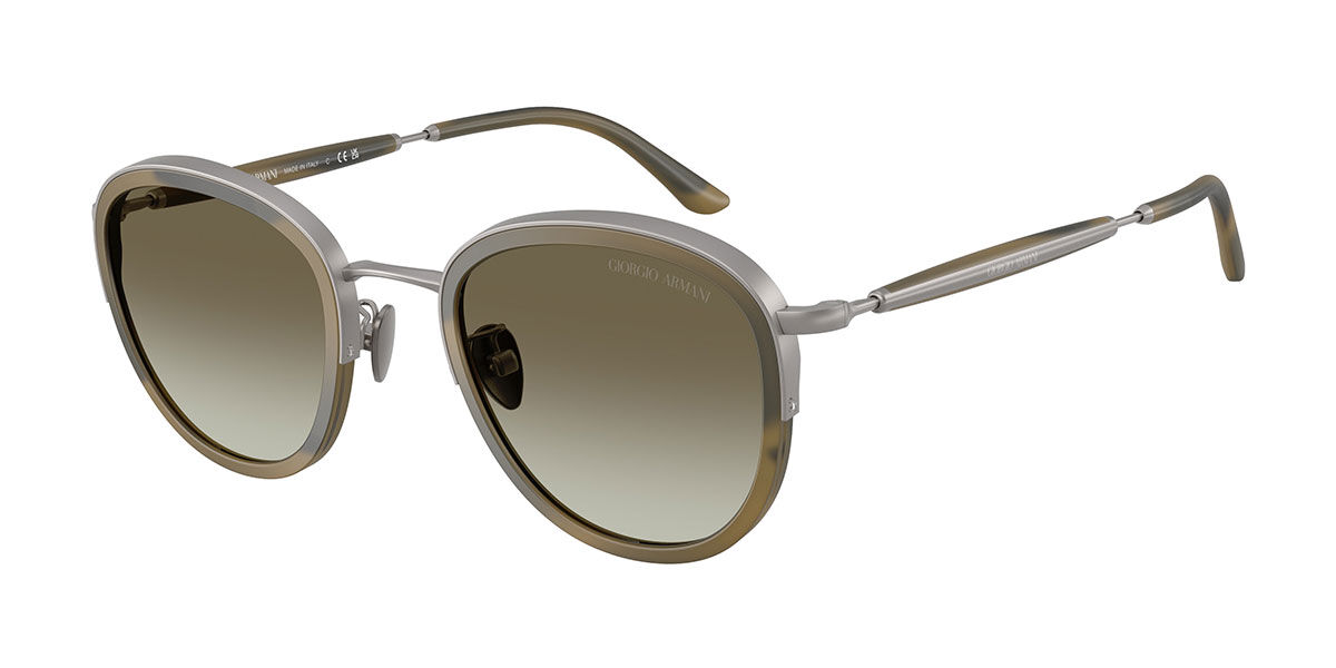 Giorgio Armani AR6176 30038E, Tortoiseshell frame, Gradient Green lenses