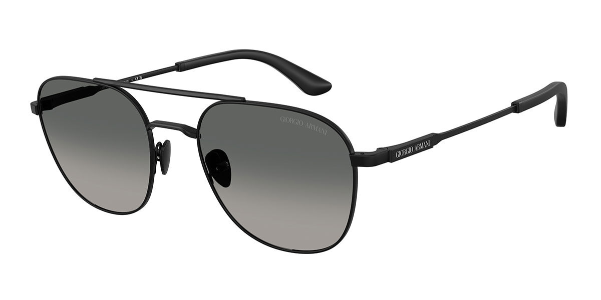 Giorgio Armani AR6178 300171, Black frame, Gradient Grey lenses
