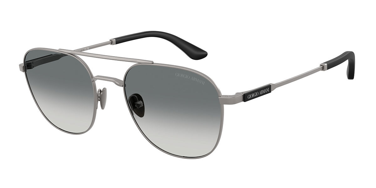 Giorgio Armani AR6178 300371, Gunmetal frame, Gradient Grey lenses