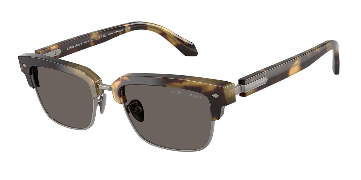 Giorgio Armani AR8243 6301B1, Tortoiseshell frame, Dark Grey lenses