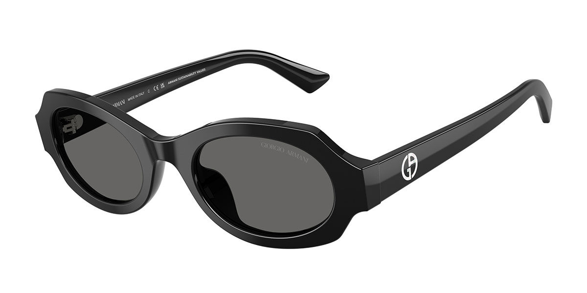 Giorgio Armani AR8245HU 587587, Black frame, Grey lenses