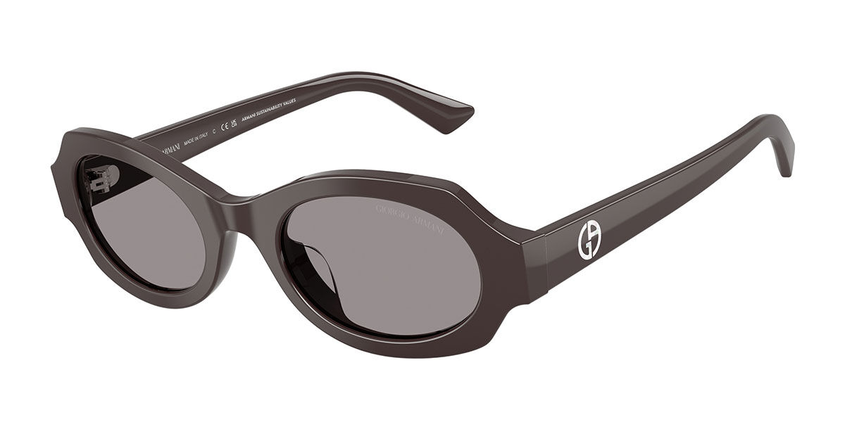 Giorgio Armani AR8245HU 6306/1, Purple frame, Grey lenses