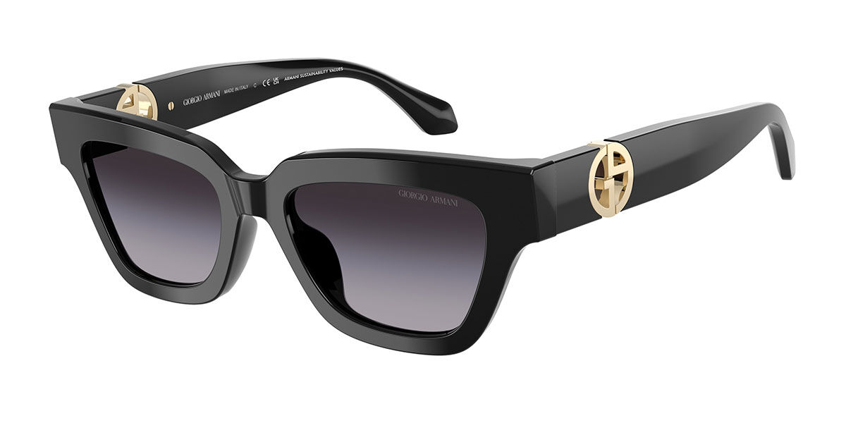Giorgio Armani AR8246U 58758G, Black frame, Gradient Grey lenses