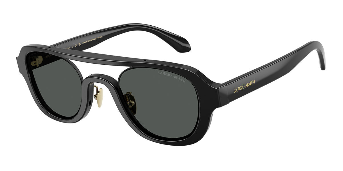 Giorgio Armani AR8247 500187, Black frame, Dark Grey lenses