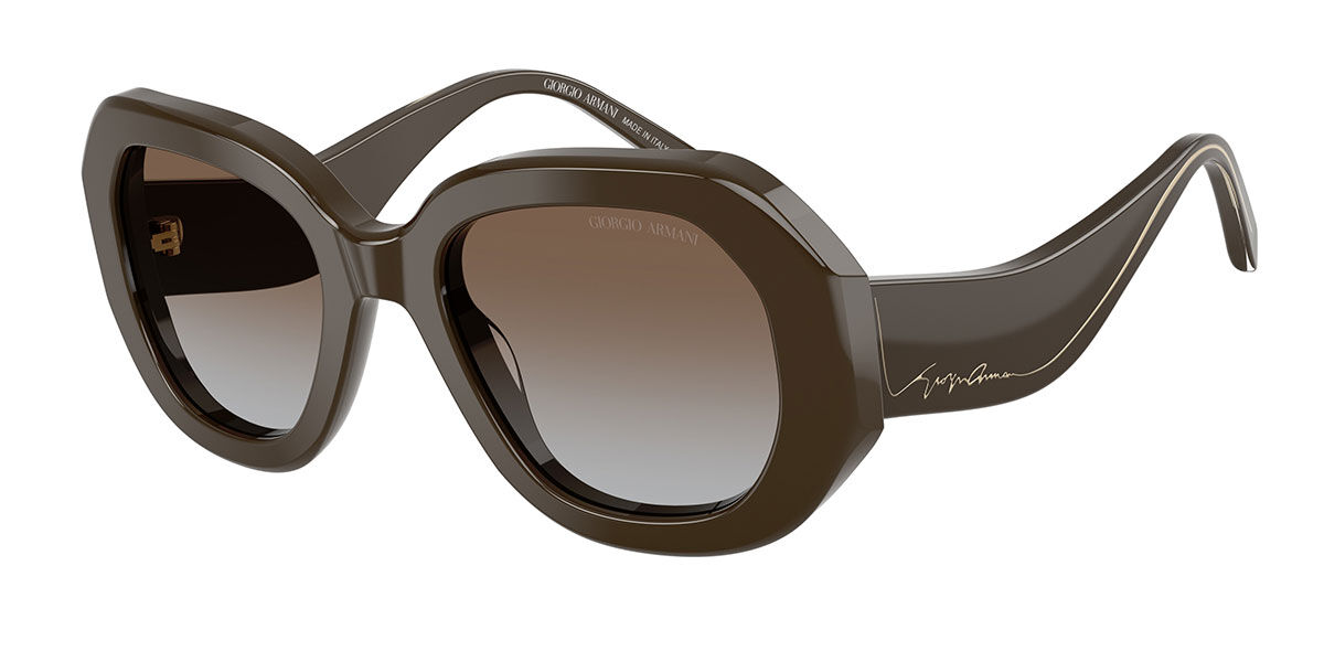 Giorgio Armani AR8248 634089, Brown frame, Grey Gradient Brown lenses