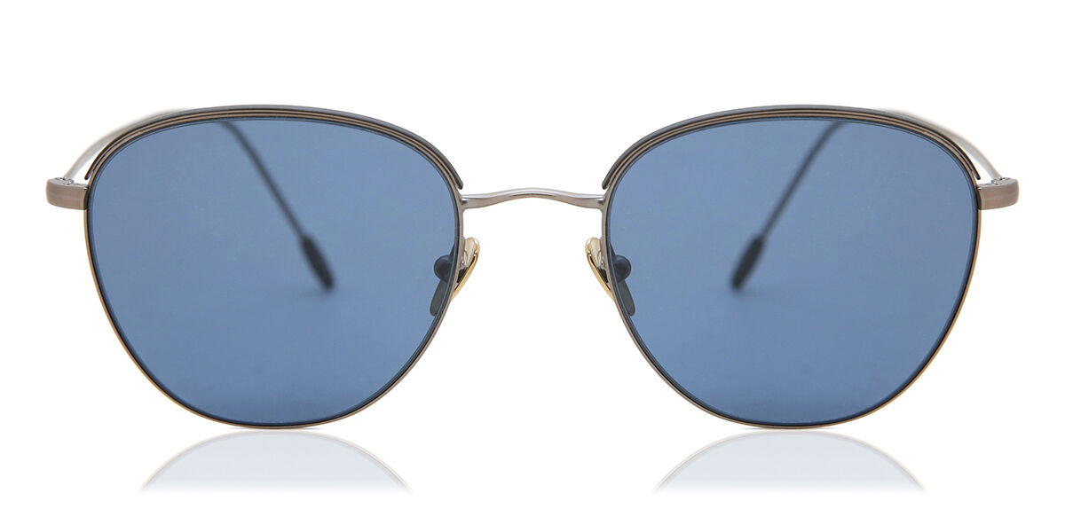 Giorgio Armani AR6048 300680, Brown frame, Dark Blue lenses