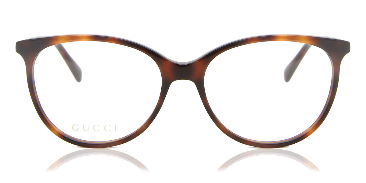 Gucci GG0550O 006 Women's Eyeglasses Tortoiseshell Size 53 (Frame Only) - Blue Light Block Available
