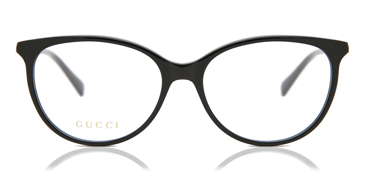 Gucci GG0550O 005 Women's Eyeglasses Black Size 53 (Frame Only) - Blue Light Block Available